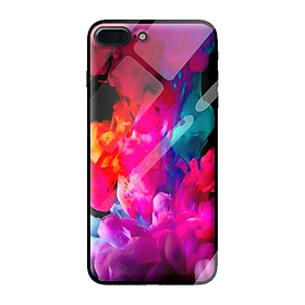 Ốp lưng kính cường lực cho iPhone 8 Plus MÀU SẮC 1 - Hàng chính hãng