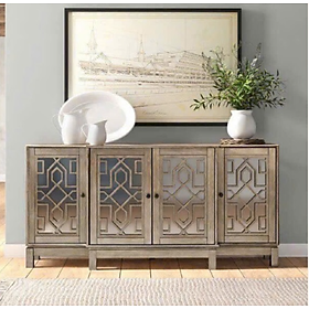 Mua Tủ bếp  tủ trang trí kính cường lực SM35CT Tundo KT Ngang 178 x Sâu 46 x Cao 86.5 / cm
