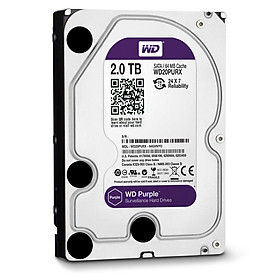 Mua Ổ Cứng HDD Western Digital 2TB 3.5 Sata 3 64MP WD20PURZ - Hàng Chính Hãng
