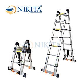 Thang nhôm rút chữ A - NIKITA AR50