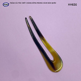 Trâm Cài Tóc Chữ U Hàng VIP Bằng Sừng - Thời Trang Cho Nữ - Phong Cách Cổ Trang - HH630