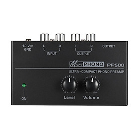 PP500 Phono Turntable Preamp Electronic Phonograph Pre