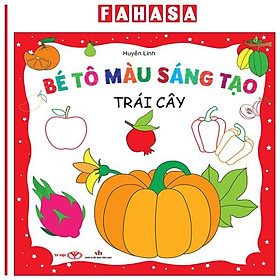 Sách - Bé Tô Màu Sáng Tạo - Trái Cây