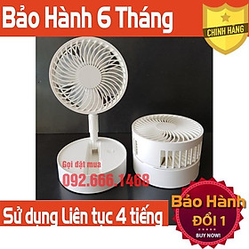Mua Quạt Tích Điện Loại Tốt Dung Lượng Pin Lên Tới 4 Tiếng