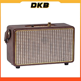 Mua Loa Bluetooth DKB SK-2025 - Loa không dây - Bọc da thiết kế cổ điển sang trọng - Hệ thống loa 2.1 công suất 20W âm thanh trầm ấm - Tích hợp cổng micro 6.5mm - Kết nối Bluetooth 5.0  AUX  USB  TF card - Dung lượng pin cao - Hàng Chính Hãng