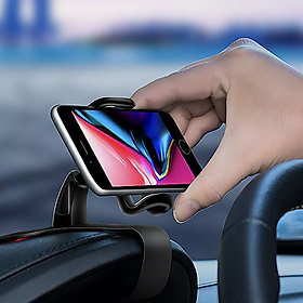 Mua Giá đỡ điện thoại gắn bẳng điều khiển xe hơi xe ô tô xoay 360 độ (tặng bút bi hình viên thuốc)