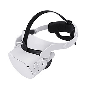 VR Head Strap /Reduce Pressure/ Increase Comfort/ Large Cushion Full Coverage Headband Replaces for Quest 2 VR Protective Accessories