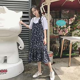 Đầm chiffon dáng chữ A cho nữ