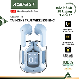 Mua Tai nghe Bluetooth ACEFAST T6 True Wireless  25 giờ nghe nhac  giảm ồn ENC  có màn LED hiển thị - T6 Hàng chính hãng