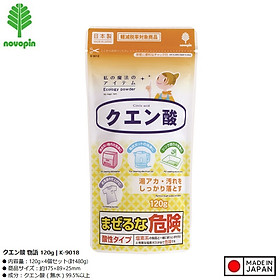 Bột tẩy đa năng Axit Citric 120g - Made in Japan