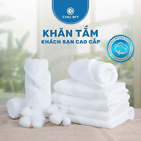 Khăn Tắm Khách Sạn 5 sao – Cotton 100% - Sợi se đôi cao cấp – Thấm hút cực tốt - Kích thước lớn 70 x 140 cm có thể quấn quanh người