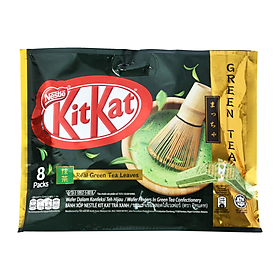 Bánh Xốp Phủ Trà Xanh KitKat 136G