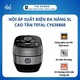 Nồi áp suất điện đa năng 5L cao tần Tefal CY638868 - Hàng chính hãng