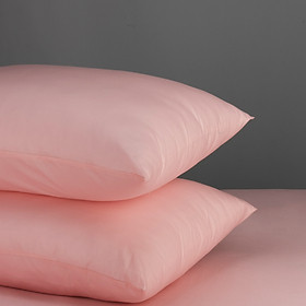 Mua  Nhiều Màu  01 Vỏ Gối (Áo Gối Bao Gối) Nằm Cotton Satin Hàn Quốc Màu Trơn 50x70 cm