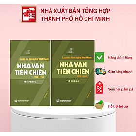 (Bộ 2 quyển) Văn học sử Việt Nam - Lược sử Văn nghệ Việt Nam - Nhà văn tiền chiến 1930 - 1945 - Thế Phong