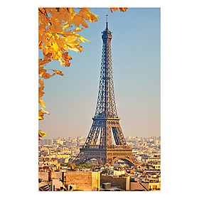 Mua Tranh Phong Cảnh Paris Mùa Thu Lá Vàng- Tháp Effiel Tower 1T4060-27