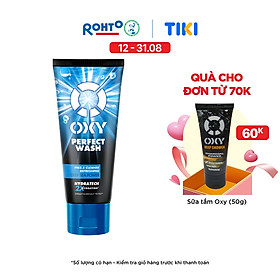Sữa rửa mặt cho nam Oxy sạch sâu sảng khoái dưỡng ẩm dạng gel Oxy Perfect Hydra Wash 100g