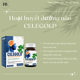 Hoạt huyết dưỡng não CELEGOLD (Hộp 30 viên)