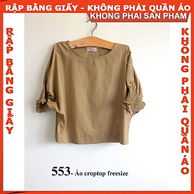 Rập giấy A0 áo mã 553 (BẢN VẼ) 