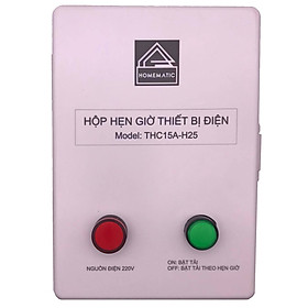 Mua Hộp hẹn giờ bật tắt thiết bị điện chống nước công suất 25A THC15A-H25