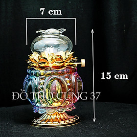 Mua ĐÈN DẦU LƯU LY THỦY TINH   MS 027  