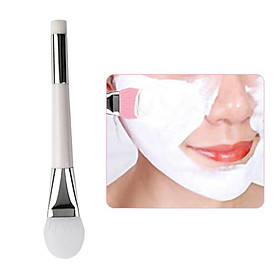 Flexible Facial Soft Bristled Silicone Mask Brushes for Face Smeared Skin Clean Pores Clay Cosmetic