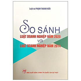 [Download Sách] So Sánh Luật Doanh Nghiệp Năm 2020 Với Luật Doanh Nghiệp Năm 2014