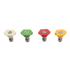 Fine Quality Stainless Steel Quick Connect High Pressure Spray Tip 0° 15° 25° 40°Nozzle