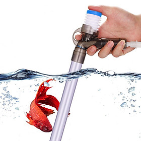 Bể chứa cá sỏi Cá làm sạch nước thay đổi nước và bộ lọc làm sạch sỏi với nút áp suất không khí và bộ điều khiển dòng nước có thể điều chỉnh mà không có BPA BPA