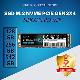 Ổ cứng Silicon Power M.2 2280 PCIe SSD A60 128GB - Hàng chính hãng