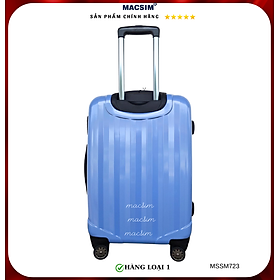 Vali cao cấp Macsim Smooire MSSM723 cỡ 24 inch màu Sky blue - Hàng loại 1