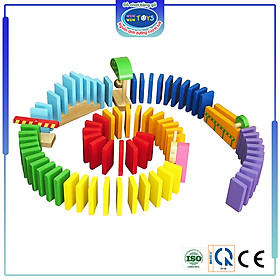 Đồ chơi gỗ Xếp hình Domino | Winwintoys 68222 | Phát triển tư duy và sự khéo léo | Đạt tiêu chuẩn CE và TCVN