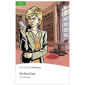 Level 3: K's First Case Book and MP3 Pack (Pearson English Graded Readers)