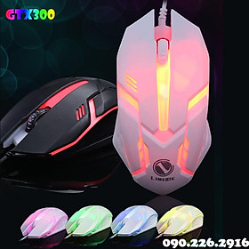 Mua Chuột Máy Tính  Chuột Chơi Game Máy Tính Gaming GTX300 Có Đèn Led