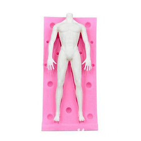 Khuôn Body TRỌN BỘ THÂN NAM Búp Bê Ép Đất Sét Nhật BJD Doll Figure MALE BODY FULL