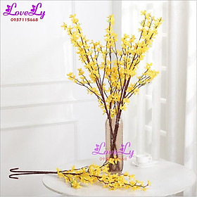 Mua Cành hoa mai mỹ giả trang trí tết dài 1m