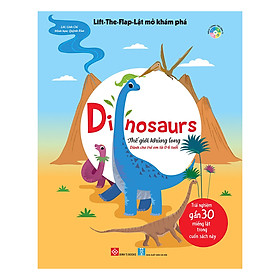Download sách Lift-The-Flap-Lật Mở Khám Phá - Dinosaurs - Thế Giới Khủng Long
