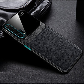 Ốp lưng da kính cao cấp hiệu Delicate dành cho Huawei Nova 5T - Hàng nhập khẩu