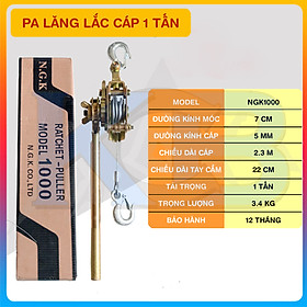 Mua Palang lắc cáp 1 tấn- Kích căng cáp