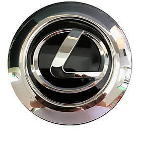 Logo chụp mâm, ốp lazang bánh sau xe ô tô Lexus 470 - Đường kính 9.5cm