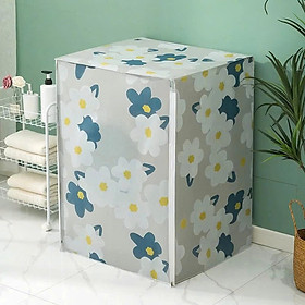 Bạt Áo Trùm Máy Giặt Cửa Trên, Cửa Ngang Vải Dù Siêu Dày, Chống Thấm Nước, Không Phai Màu - (Giao Màu - Họa Tiết Ngẫu Nhiên) PHỤ KIỆN GIẶT ỦI KHÁC - Cửa Ngang 60*56*83cm