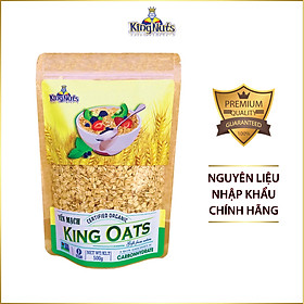 Túi Yến Mạch Úc Thương Hiệu KingNuts 500gram - Nguyên liệu nhập khẩu 100% từ úc. Tốt cho sức khỏe và giảm cân của bạn