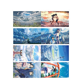Poster 8 tấm A4 Tenki No Ko Đứa Con Của Thời Tiết anime tranh treo album ảnh in hình đẹp (MẪU GIAO NGẪU NHIÊN)