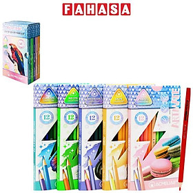 Hộp 60 Bút Chì Màu - 5 Gam Màu - Acmeliae 43582