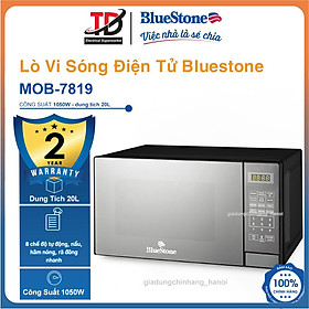 Lò vi sóng điện tử Bluestone MOB-7819, Dung Tích 20Lit - 1050W, Hàng Chính Hãng