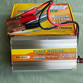 Mua Kích Chuyển Điện 12V Lên 220V 1200W Cao Cấp – Giải Pháp Dự Phòng Khi Mất Điện Siêu Hiệu Quả