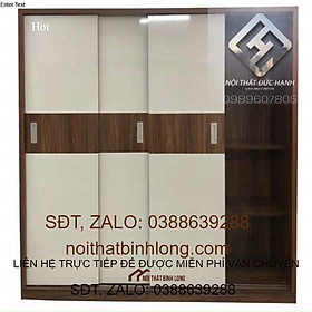 Tủ áo lùa 1m6