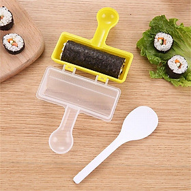 Sushi Maker Roller Hand Shake Rice Ball Meat Vegetables sushi and spoon kitchen DIY bento Sushi accessory tool