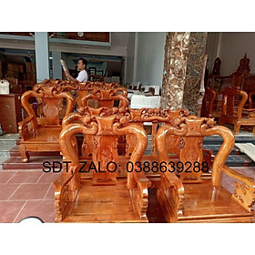 Bộ bàn ghế gỗ soan đào . giá thật