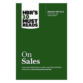 Hình ảnh Harvard Business Review: Hbr's 10 Must Reads On Sales